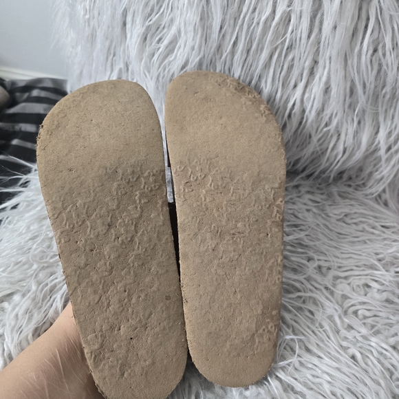 Mad Love Brown Leather Double Buckle Sandals - Picture 8 of 8